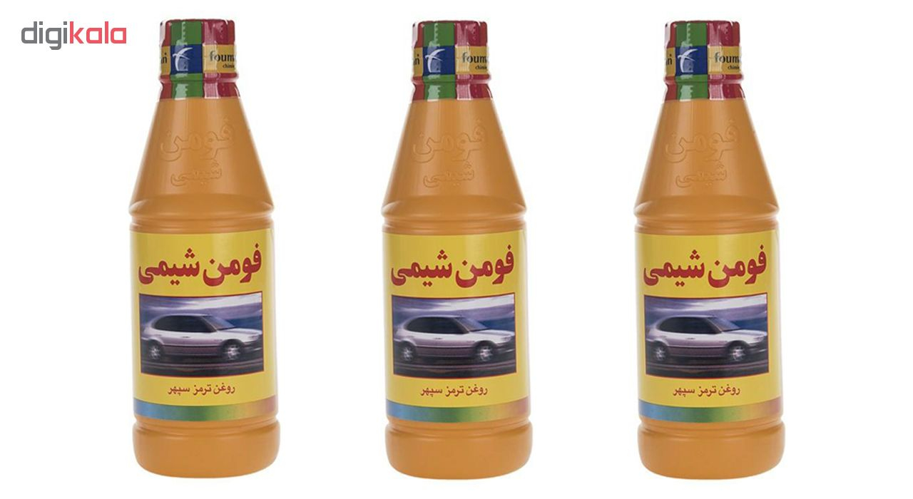 روغن ترمز فومن شیمی مدل Dot 3 بسته 3 عددی