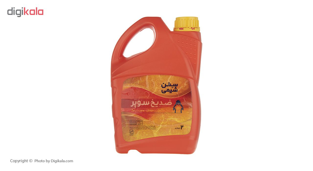 ضدیخ خودرو سمن شیمی کد 002 حجم 1.8 لیتر