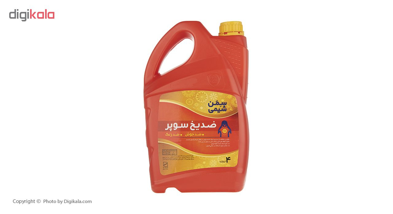 ضدیخ خودرو سمن شیمی کد 003 حجم 3.6 لیتر
