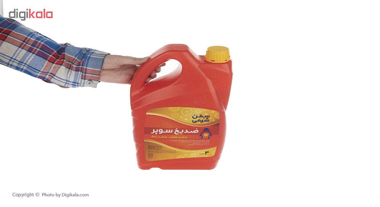 ضدیخ خودرو سمن شیمی کد 003 حجم 3.6 لیتر