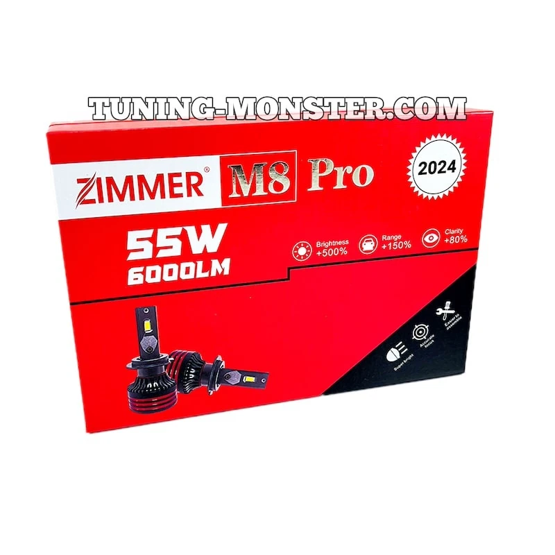 هدلایت M8 PRO زیمر 55 وات ZIMMER ( پس کرایه )