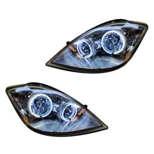 چراغ جلو خودرو گروه پژوهش صنعت مدرن مدل 3D-Ring-W مناسب برای تیبا بسته دو عددی