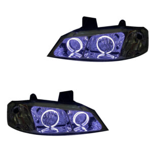 چراغ جلو خودرو گروه پژوهش صنعت مدرن مدل 3D-Ring-W مناسب برای پژو پارس بسته دو عددی