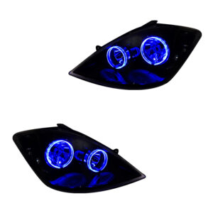 چراغ جلو خودرو گروه پژوهش صنعت مدرن مدل 3D-Ring-BL مناسب برای تیبا بسته دو عددی